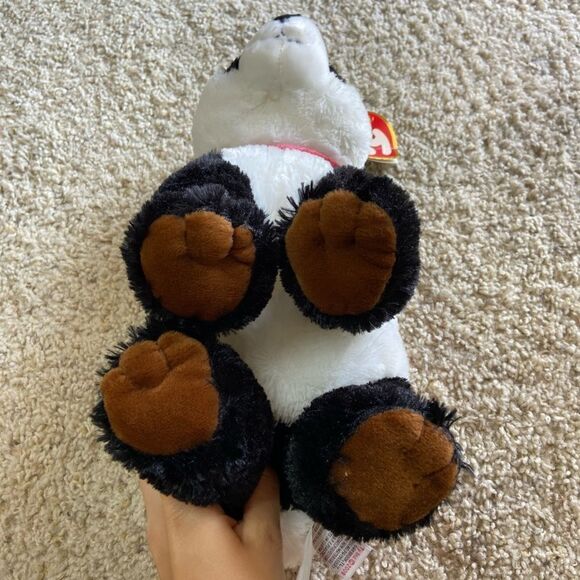 NWT Vtg 2009 Ty Classic Beanie Beckett the Panda  Stuffed Animal - Picture 3 of 9